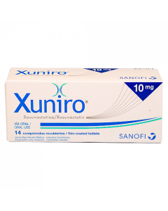 XUNIRO TABLETAS 10 MG 