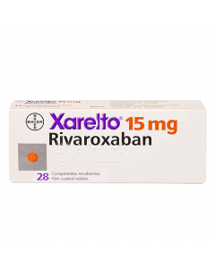 XARELTO COMPRIMIDO 15 MG 