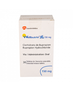 WELLBUTRIN XL TABLETAS 150 MG