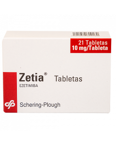 ZETIA TABLETAS 10 MG