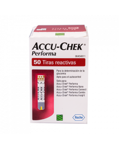 TIRAS ACCU-CHEK PERFORMA CONTROL DE GLICEMIA