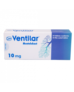 VENTILAR TABLETAS 10 MG