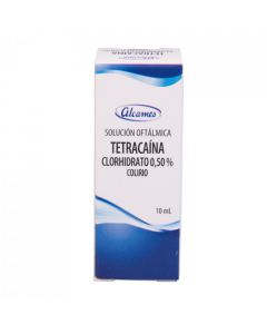 TETRACAINA 0.05% COLIRIO SOLUCION OFTALMICA 10 ML