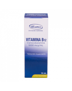 ALCAMES VITAMINA B-12 AMPOLLA 10 ML