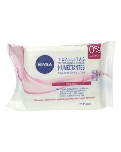 NIVEA VISAGE TOALLITA P/PIEL SECA X 25