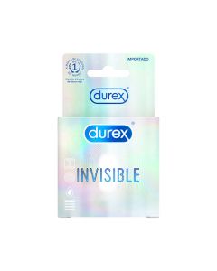 DUREX INVISIBLE X 3 UNDS