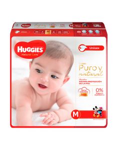 HUGGIES NATCARE M MAXI 8X22