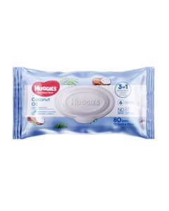 HUGGIES TOAL HUM COCO OIL 80UN