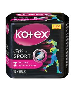 KOTEX ULTRAFINA SPORT 10 UNDS