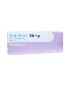 BONVIVA 150 MG X 1 COMP