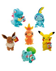 PELUCHE POKÉMON 20CM DISPLAY/6 SURT/6 2A+