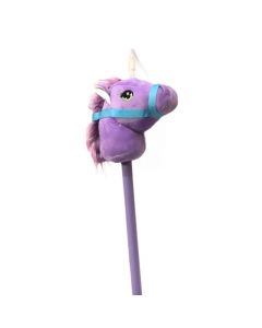 UNICORNIO DE PALO MORADO CON SONIDOS 3A+ (30333)