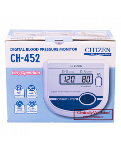 CITIZEN CH-452 MONITOR DE PRESION