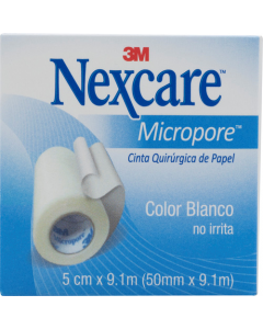 NEXCARE MICROPORE ESPARADRAPO 50.8 MM X 9.14 M