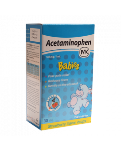 ACETAMINOFEN 100MG/1ML GOTAS MK