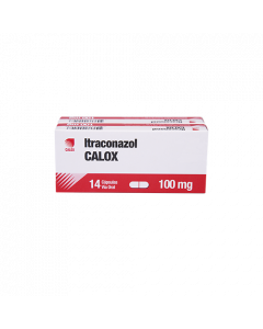 CALOX ITRACONAZOL OFERTA CAPSULAS 100 MG