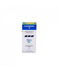 GLAUCOTENSIL T SOLUCION OFTALMICA 5 ML