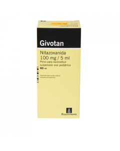 GIVOTAN JARABE PEDIATRICA 100 MG / 5 ML 