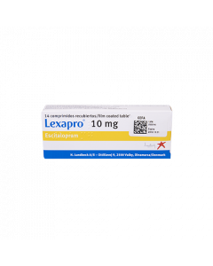 LEXAPRO TABLETAS 10 MG