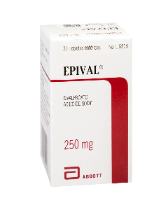 EPIVAL TABLETAS 250 MG