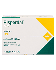 RISPERDAL TABLETAS 1 MG