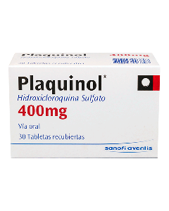 PLAQUINOL TABLETAS 400 MG