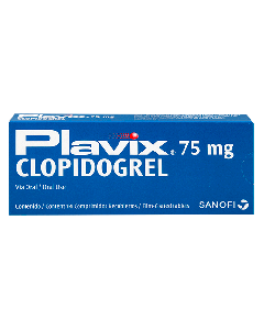 PLAVIX COPIDOGREL COMPRIMIDOS 75 MG