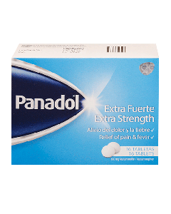 PANADOL EXTRA FUERTE TABLETAS 500 MG