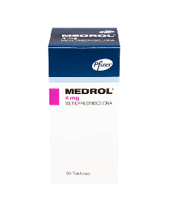 MEDROL TABLETAS 4 MG