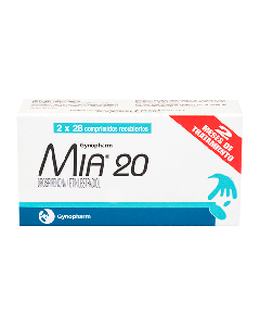 MIA 20 COMPRIMIDOS 