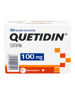 QUETIDIN TABLETAS 100 MG