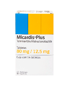 MICARDIS PLUS TABLETAS 80 MG