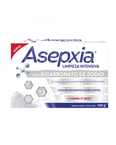 ASEPXIA JABÓN BICARBONATO 100G